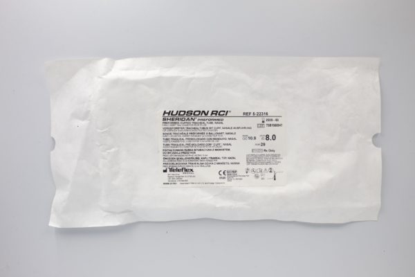 TUBO ENDOTRAQUEAL PREFORMADO NASAL, MARCA HUDSON