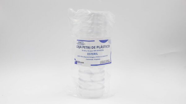 CAJA PETRI DE PLÁSTICO 60X15 MM MARCA ARMED